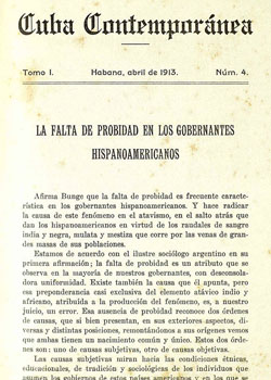 Número 4. Marzo de 1913